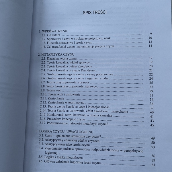 Logiczna problematyka czynu i sprawstwa - Mateusz Klinowski