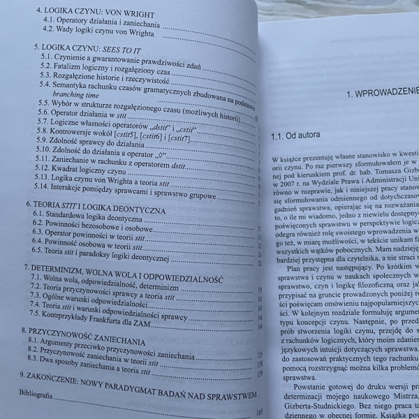 Logiczna problematyka czynu i sprawstwa - Mateusz Klinowski