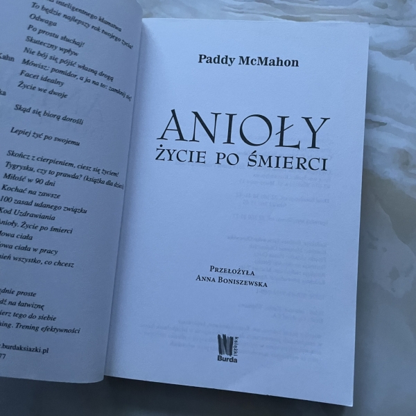 Anioły - życie po śmierci - Paddy McMahon