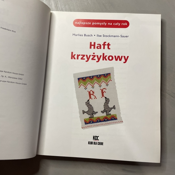 Haft krzyżykowy - Marlies Busch