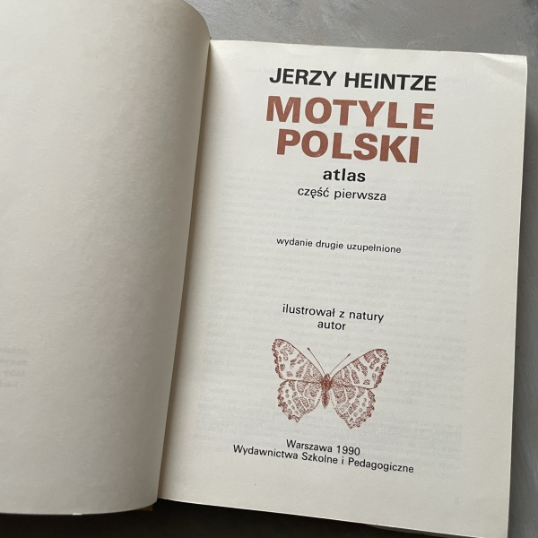 Motyle Polski atlas - Jerzy Heintze