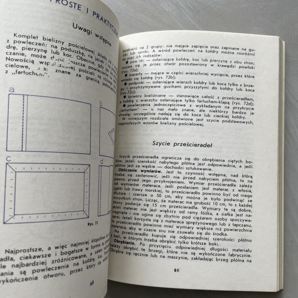 Szycie bielizny pościelowej - Jadwiga Issat