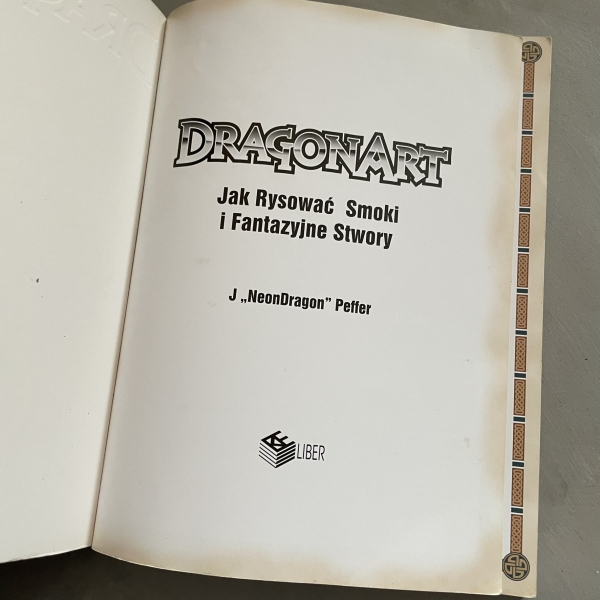 DragonArt Jak rysować smoki i fantazyjne stwory - J 