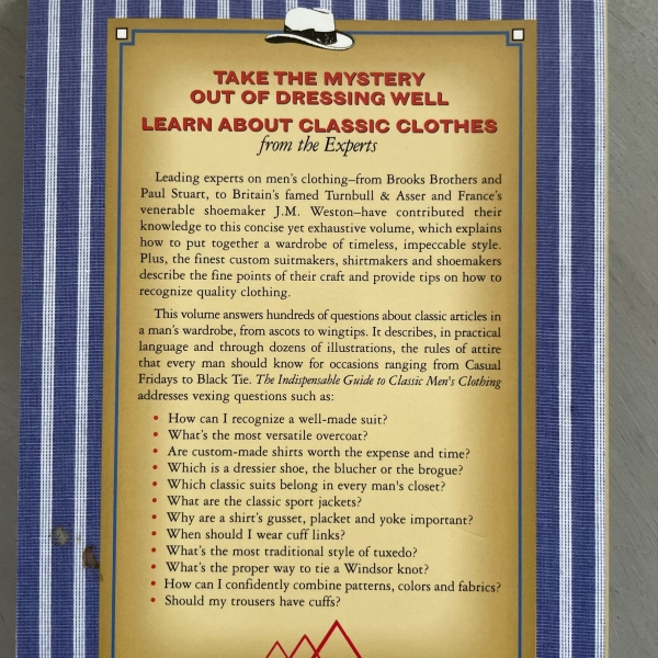 The indispensable guide of classic men's clothing - Josh Karlen, Christophe Sulavik