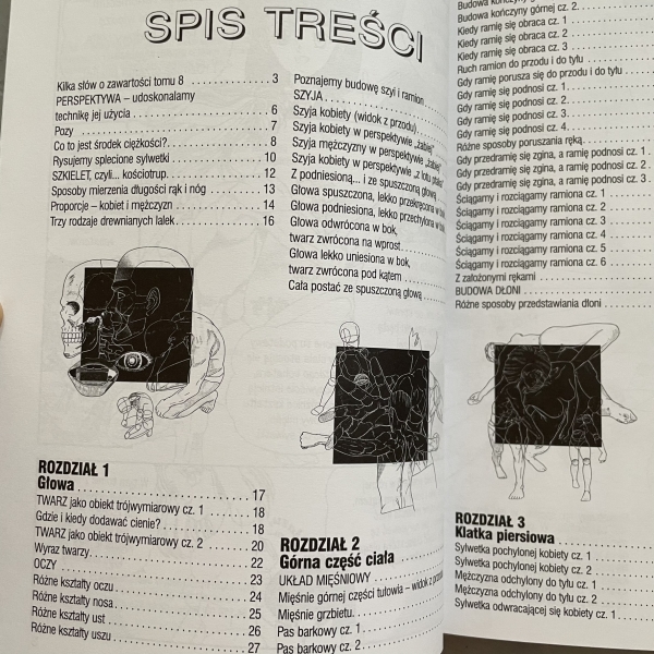 Jak powstaje manga. Vademecum młodego rysownika. Tom 8. Anatomia