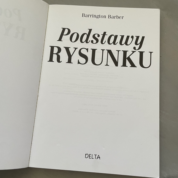 Podstawy rysunku. Profesjonalny kurs nie tylko dla amatorów - Barrington Barber