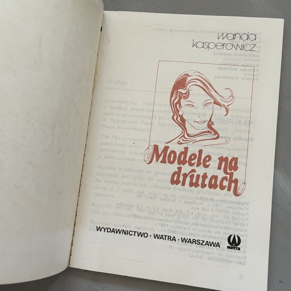 Modele na drutach - Wanda Kasperowicz