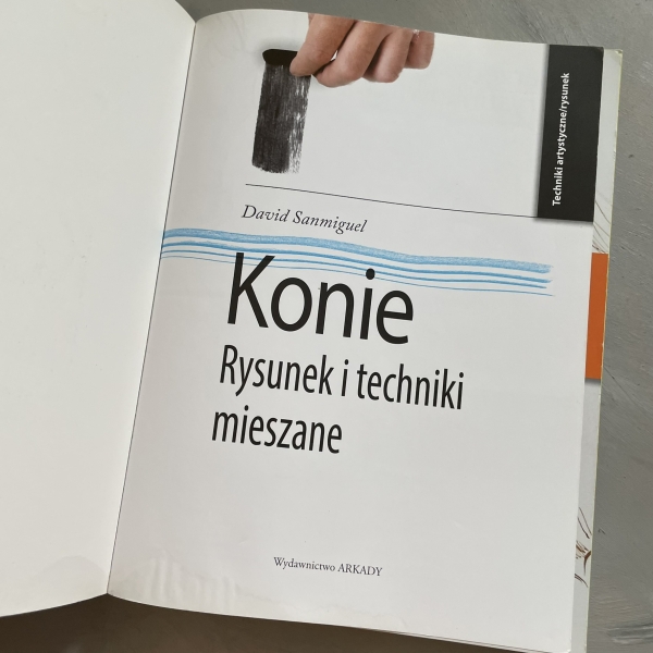 Konie. Rysunek i techniki mieszane - David Sanmiguel