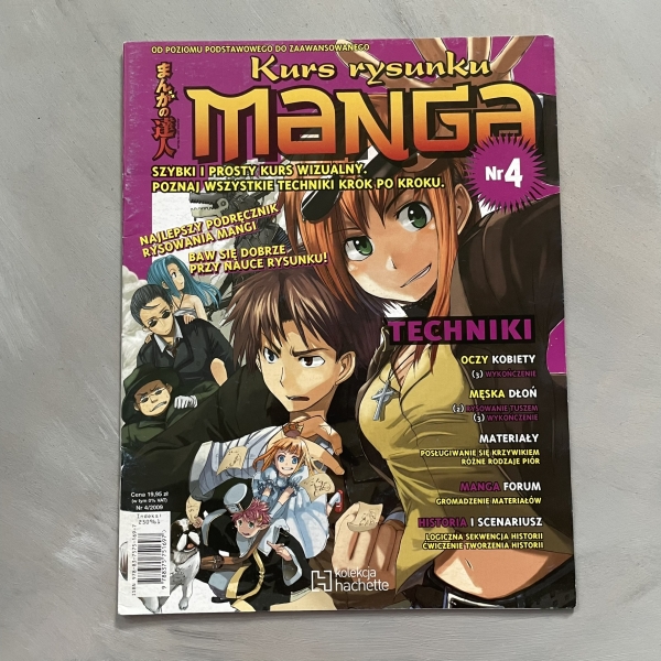 Kurs rysunku manga nr 4 / 2009