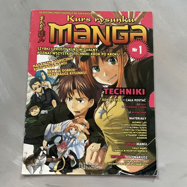 Kurs rysunku manga nr 1 / 2009