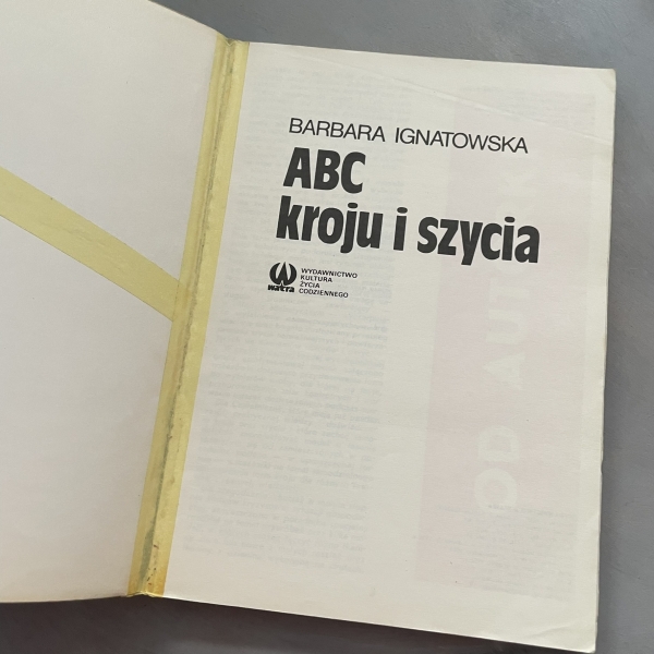 ABC kroju i szycia - Barbara Ignatowska