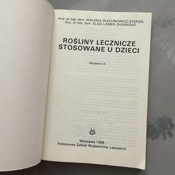 Rośliny lecznicze stosowane u dzieci - Waleria Olechnowicz - Stępień