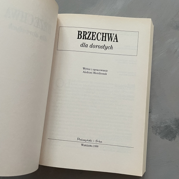 Brzechwa dla dorosłych - Andrzej Możdżonek