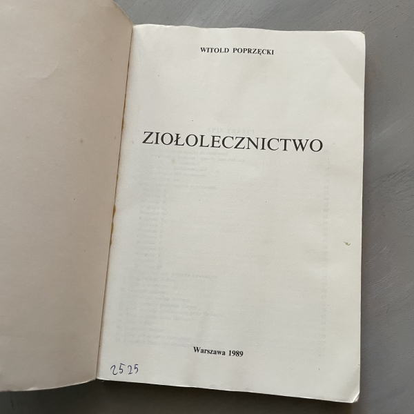 Ziołolecznictwo - Witold Poprzęcki