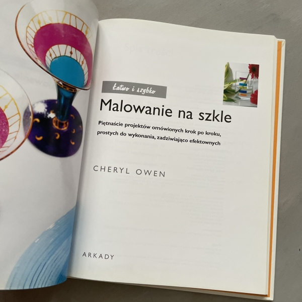 Malowanie na szkle - Cheryl Owen